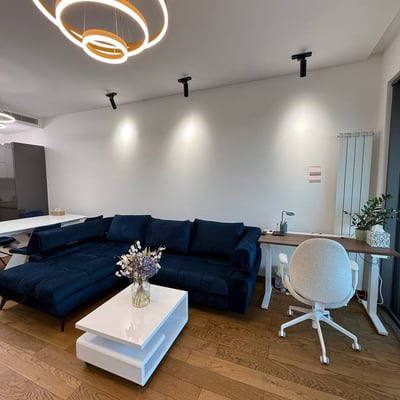 Аренда светлой 2-комнатной квартиры, 52 м², Белград, Сербия